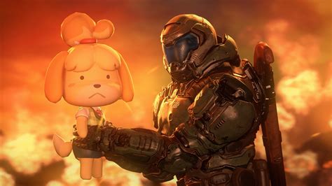 isabelle and doomslayer.